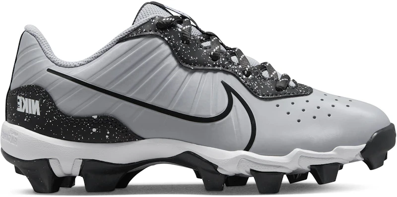 Nike Alpha Huarache 4 Keystone Wolf Grey White Dark Smoke Grey (GS)