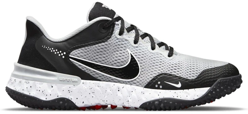 Nike Alpha Huarache Elite 3 Turf Light Smoke Grey Black