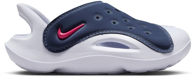 Nike Aqua Swoosh Midnight Navy White Rush Pink (TD)
