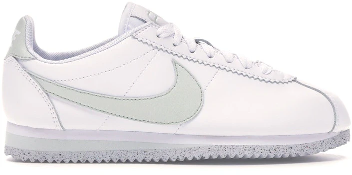 Nike Classic Cortez Flyleather White Light Silver (Women's)