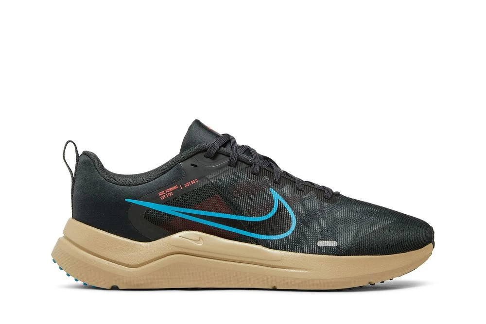 Nike Downshifter 12 Dark Smoke Grey Laser Blue Khaki