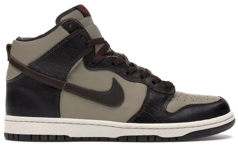 Nike Dunk High Khaki Baroque Brown