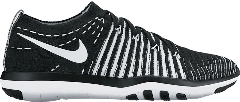 Nike Free Transform Flyknit Black White (Women's)