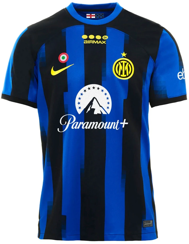 Nike Inter FC Thuram Home Stadium Jersey 2023/24 Limited Edition Air Max Dn Jersey Blue