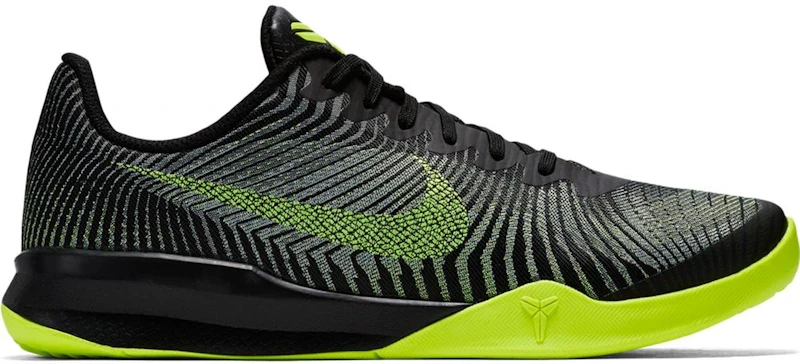 Nike KB Mentality 2 Black Volt Wolf Grey