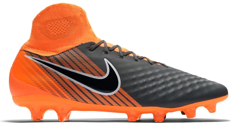 Nike Magista Obra II Pro DF FG Dark Grey Total Orange