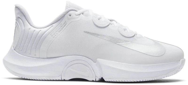 Nike Court Air Zoom GP Turbo White Metallic Silver (Women's)