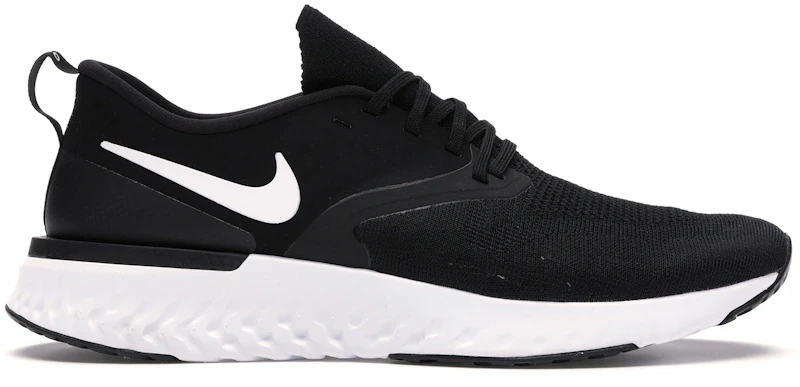 Nike Odyssey React 2 Flyknit Black White