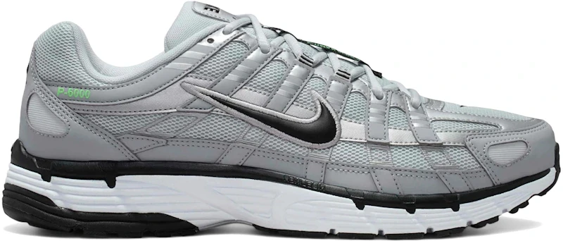 Nike P-6000 Wolf Grey Metallic Silver Black