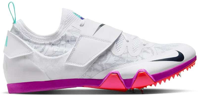 Nike Pole Vault Elite White Fire Pink Obsidian