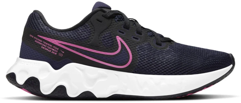 Nike Renew Ride 2 Blackened Blue Pink Glow (Women's)