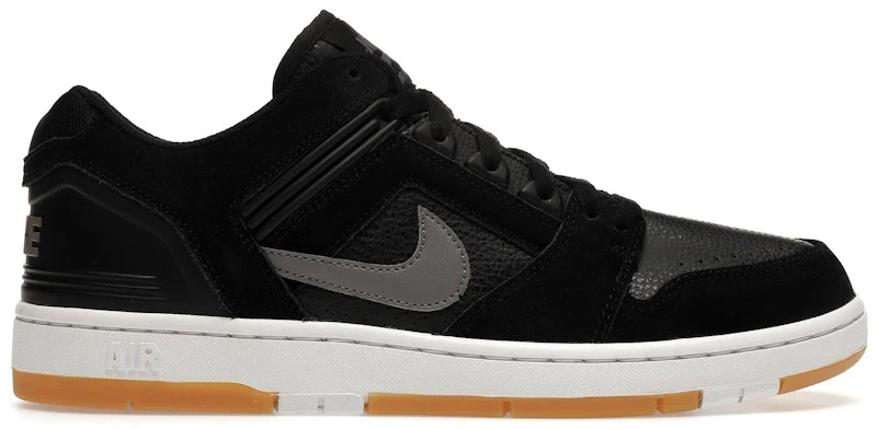 Nike SB Air Force 2 Low Black Grey Gum