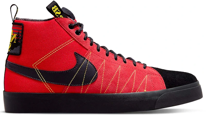 Nike SB Zoom Blazer Mid PRM Acclimate Black Red