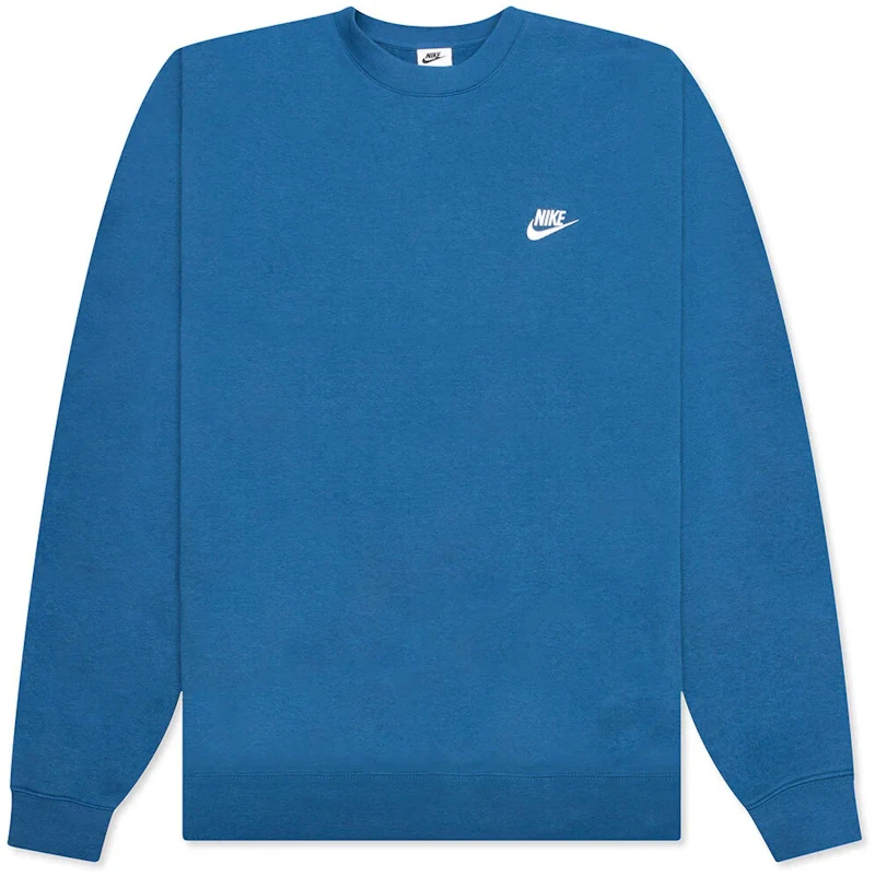 Nike Sportswear Club Fleece Crewneck Blue/Dark Marina Blue