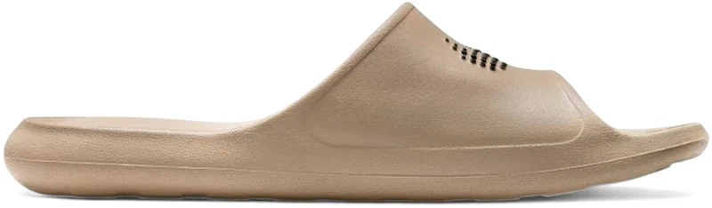 Nike Victori One Shower Slide Khaki Black Polka Dot Swoosh