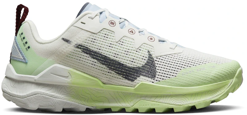 Nike Wildhorse 8 Summit White Vapor Green Light Armory Blue Thunder Blue (Women's)