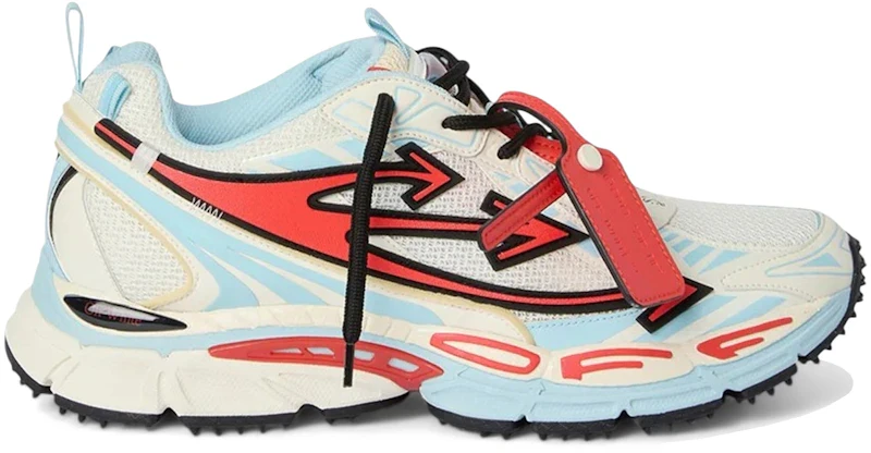 OFF-WHITE Be Right Back Powder Blue Coral Red