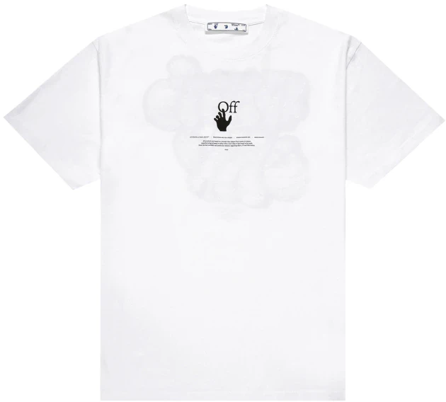 OFF-WHITE Graff S/S Over Tee White/High Rise