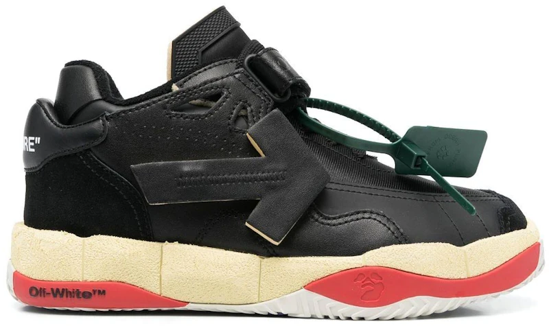 OFF-WHITE Low Top Puzzle Couture Black Red