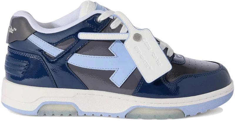 OFF-WHITE Out Of Office Low Tops Grey Melange Light Blue