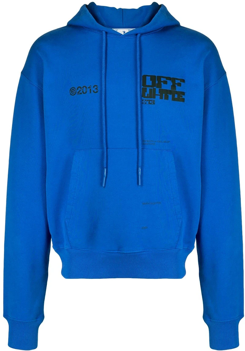 OFF-WHITE Tech Market Hoodie Blue/Black