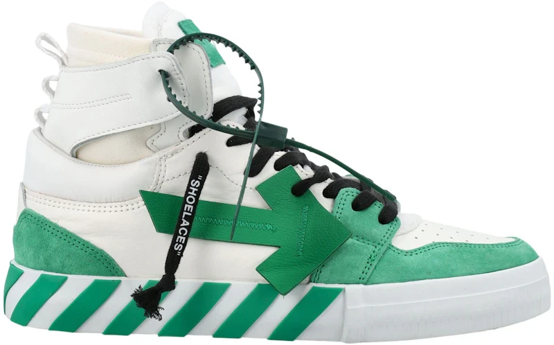 OFF-WHITE Vulc High White Green