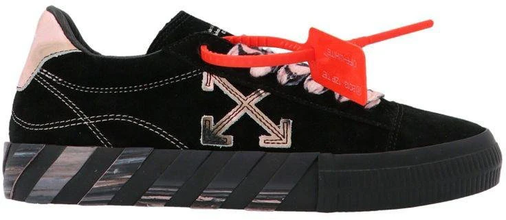 OFF-WHITE Vulc Low Black Pink Tie Dye (Women's)