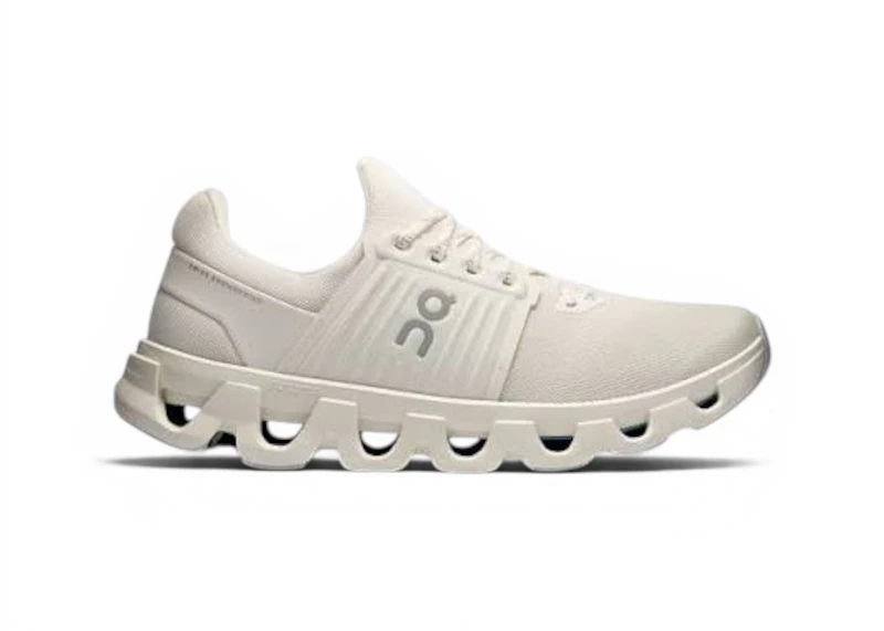 On Mens Cloudswift 4 AD Sneakers Ivory/Ivory