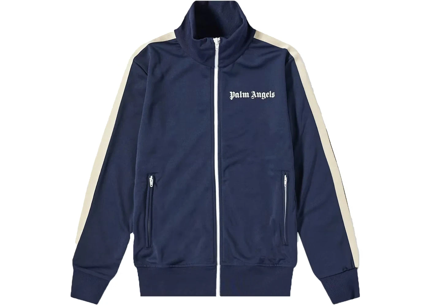 Palm Angels Track Jacket Navy Blue/White