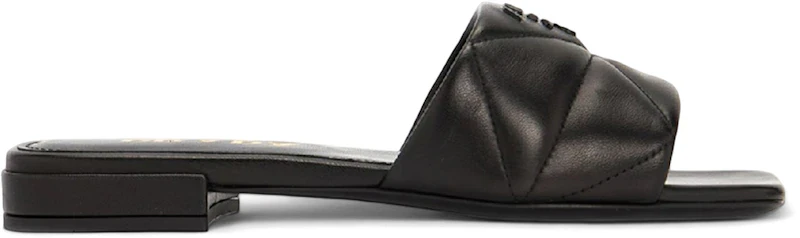 Prada Quilted Nappa Leather Slippers Black (Women's)