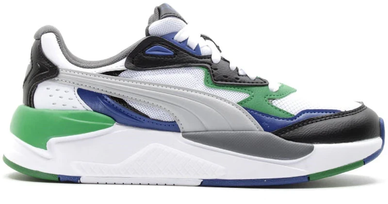 Puma X-Ray Speed White Cool Light Grey Black Archive Green (GS)