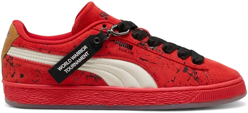 Puma Suede Street Fighter Ken Masters